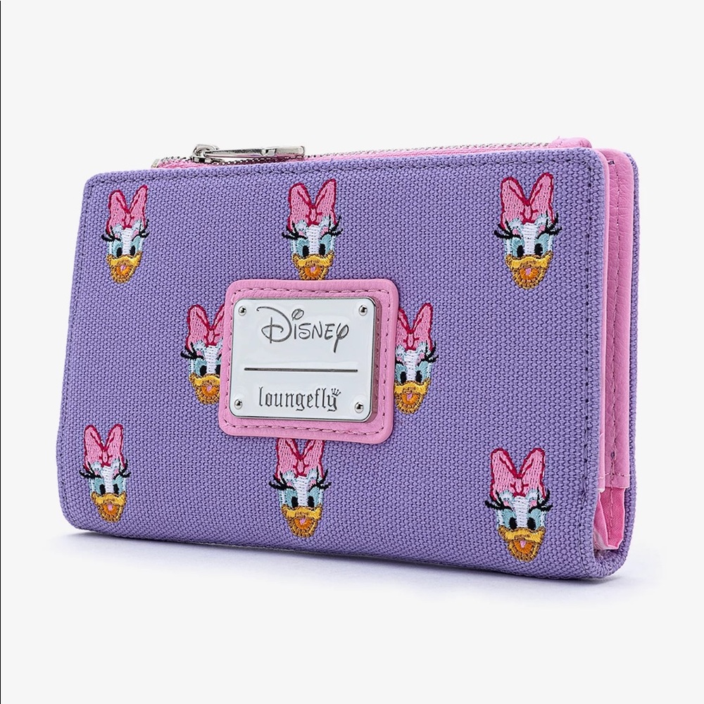 Loungefly Disney Daisy Duck Flap Wallet Cardholder - Picture 3 of 3